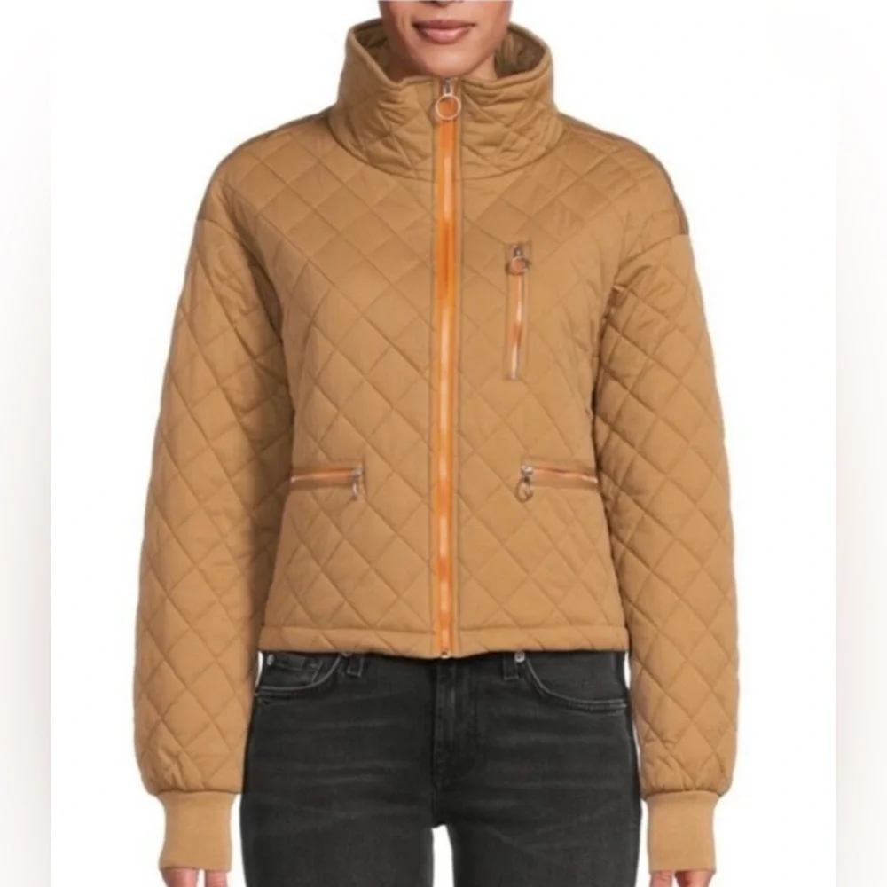 Avec Les Filles Quilted Crop Jacket - Picture 2 of 14